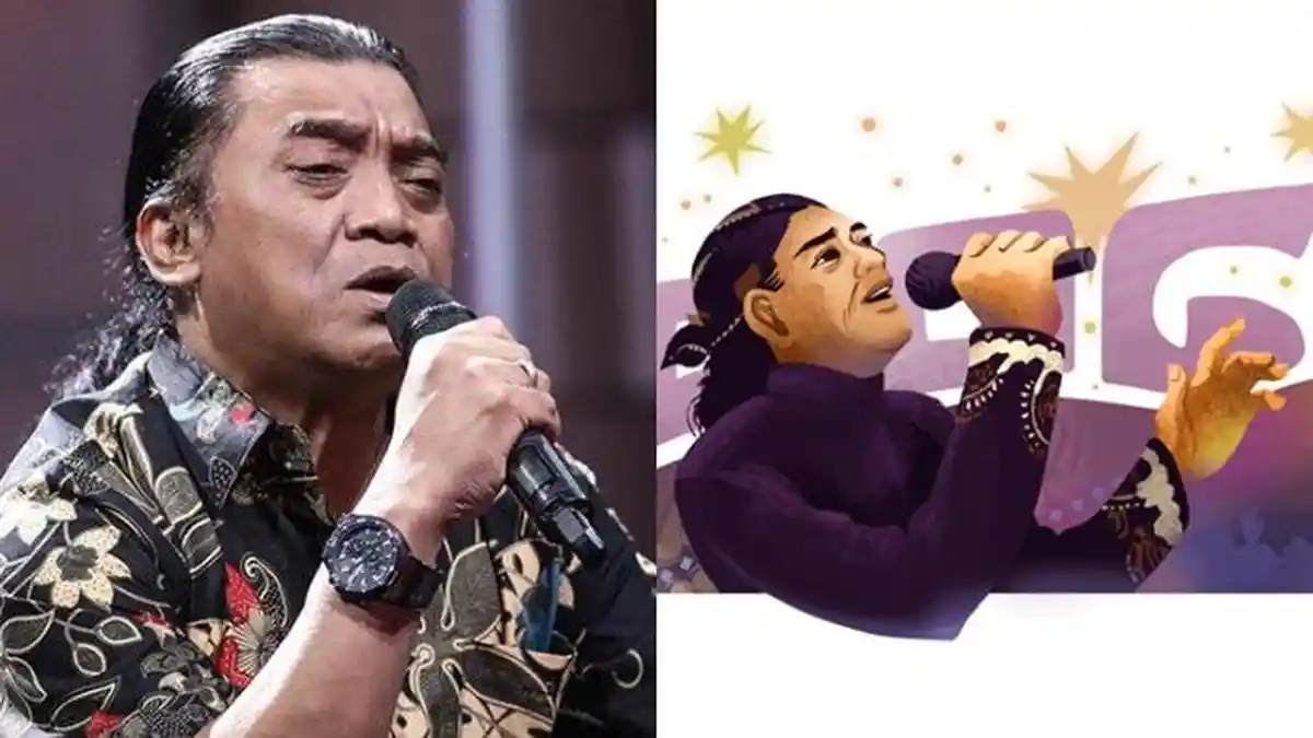 Mengenang Didi Kempot, Ini Alasan Ilustrasi Godfather of Broken Heart Jadi Google Doodle Hari Ini