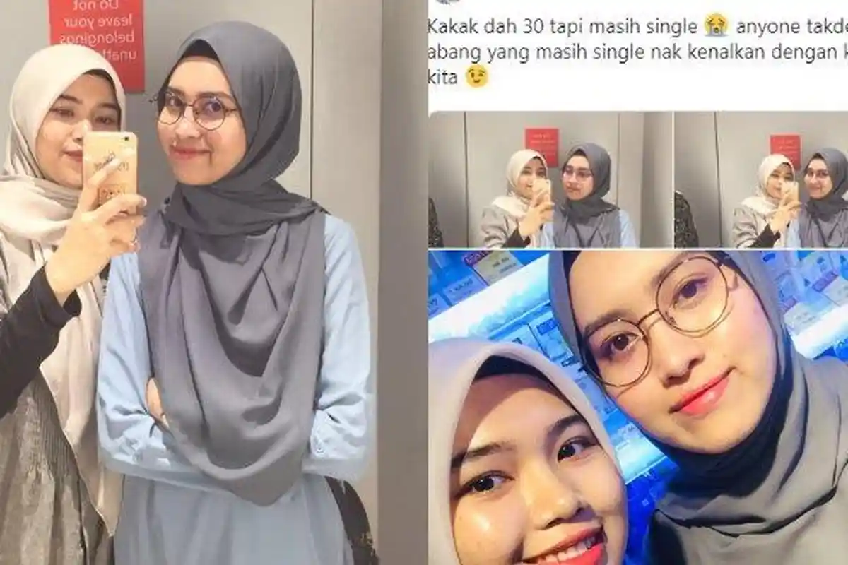 Viral Postingan Adik Mencari Jodoh untuk Kakaknya yang Sudah Berusia 30 Tahun, Dibanjiri Pesan Masuk