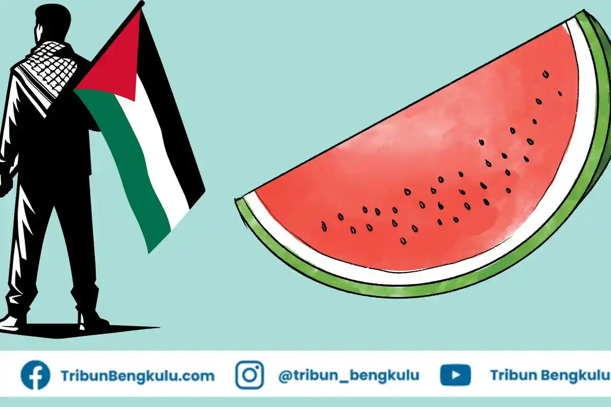 Emoji Semangka Ramai diunggah Simbol Dukung Palestina Bukan Bendera ...