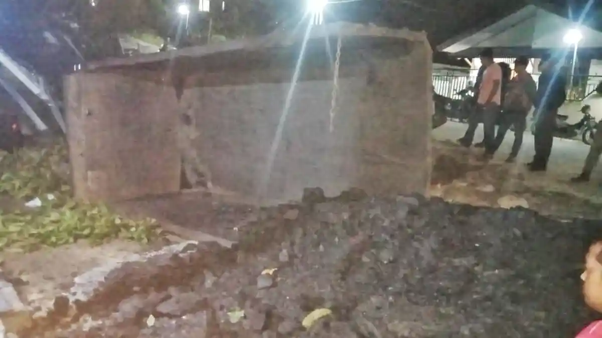 Truk Pengangkut Batu Bara di Samarinda Terbalik, Kasat Reskrim: Masih Kita Selidiki Asal Batunya