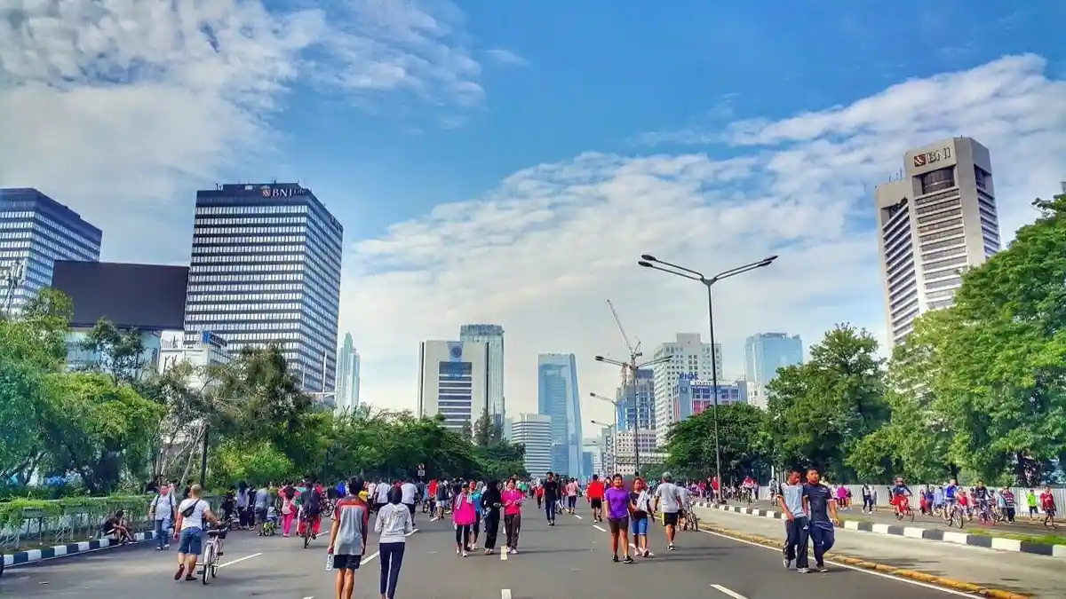 Asian Games 2018, Hari Bebas Kendaraan Bermotor Tidak Ada: Dipakai Lari Maraton Asian Games