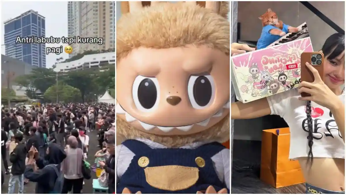 Tampang Boneka Labubu, Harga Rp1,5 Juta Tetap Jadi Rebutan di Indonesia ...