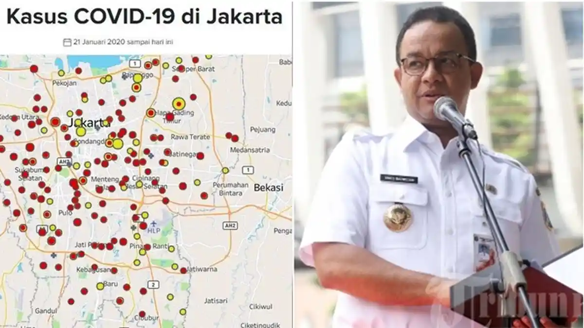 Jika Lockdown Jakarta Disetujui Jokowi, Anies Baswedan Sebut Pekerja di 5 Sektor Ini Tak Ikut Libur