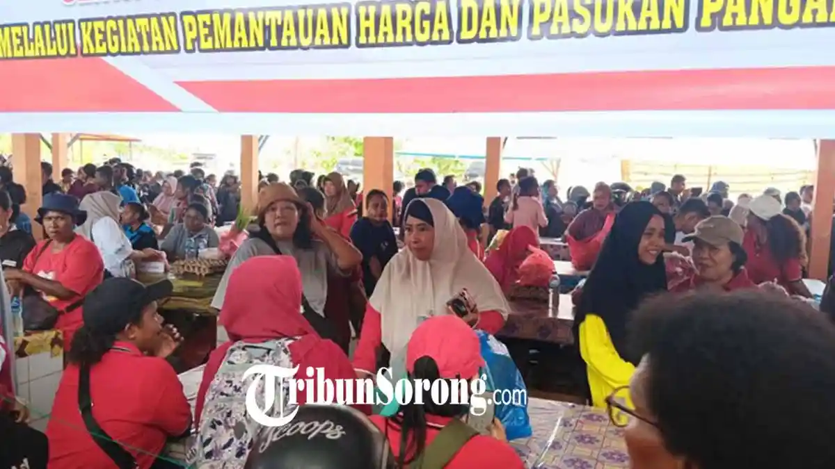 Pemkab Sorong Gelar Pasar Murah 2 Hari Berturut-turut, Ini Daftar Barang dan Harganya