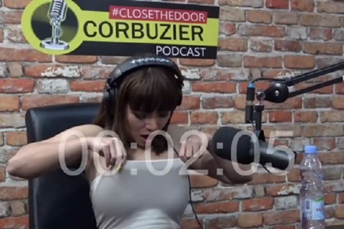 Reaksi Deddy Corbuzier saat Dinar Candy Ngaku Tak Pakai Bra saat Tampil di Acara Podcast-nya