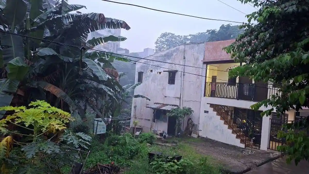 Kondisi Cuaca Depok Sore Hari Diselimuti Kabut Tebal, Waspada Hujan Petir dan Angin Kencang