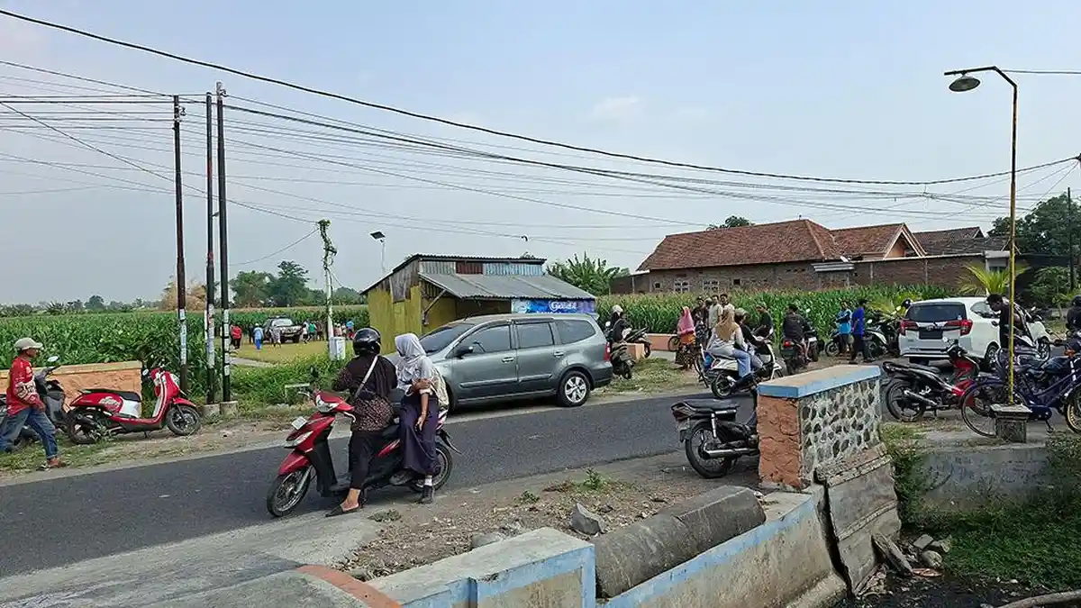 Misteri Mayat Pria Membusuk di Sawah Jombang, Istri Warga yang Hilang Datang Mengecek