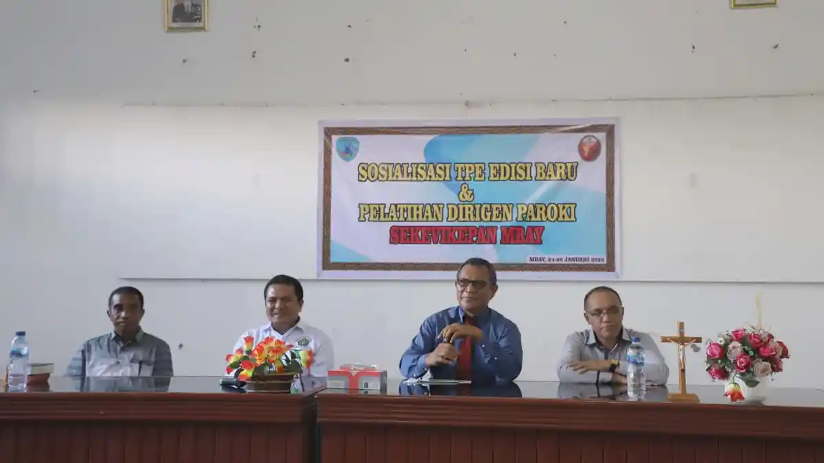 P3K Sosialisasi TPE Edisi Baru 2020 dan Pelatihan Dirigen Se-Kevikepan Mbay