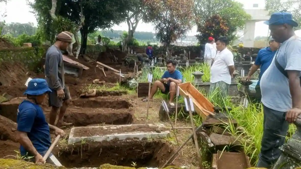 Terdampak Proyek Jalan Tol Jogja-Solo, 451 Makam di Kaweden Sleman Dipindahkan