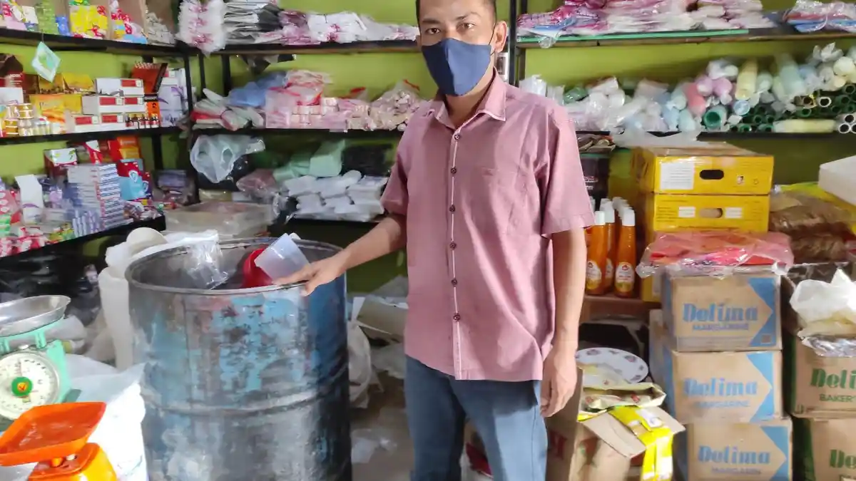 Pastikan Harga Serta Stok Aman, Polsek Lima Puluh Kembali Monitoring Migor