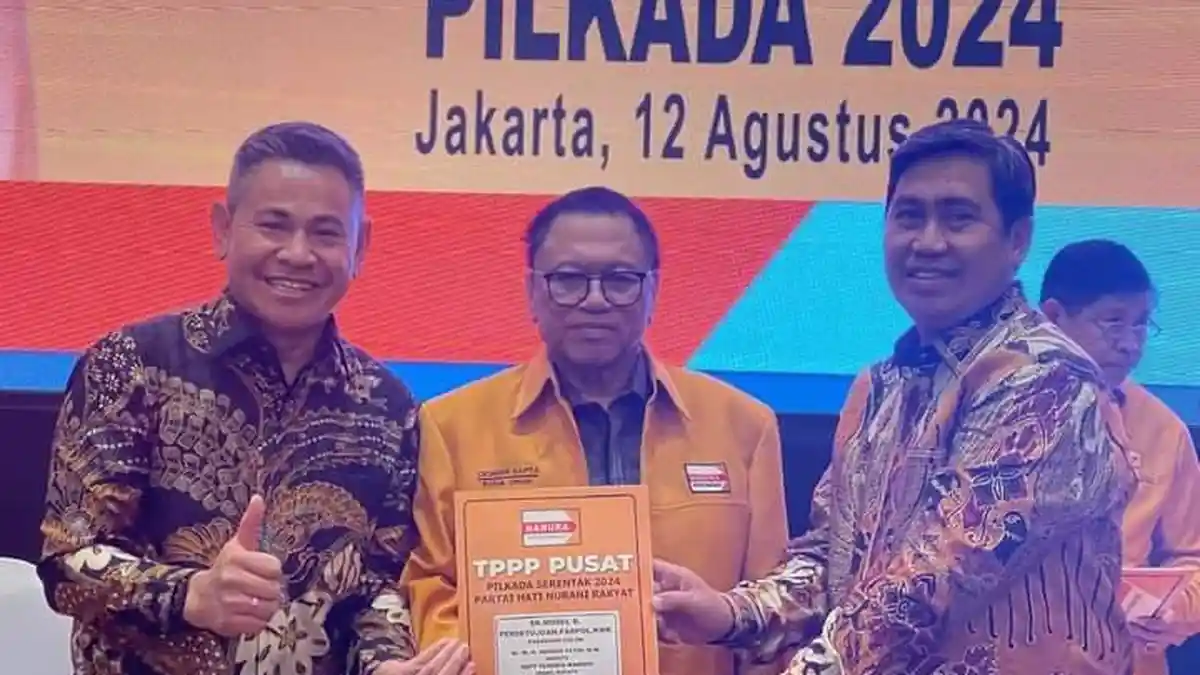 Herwin-Hepy Dapat Restu Partai Hanura di Pilkada Banggai 2024