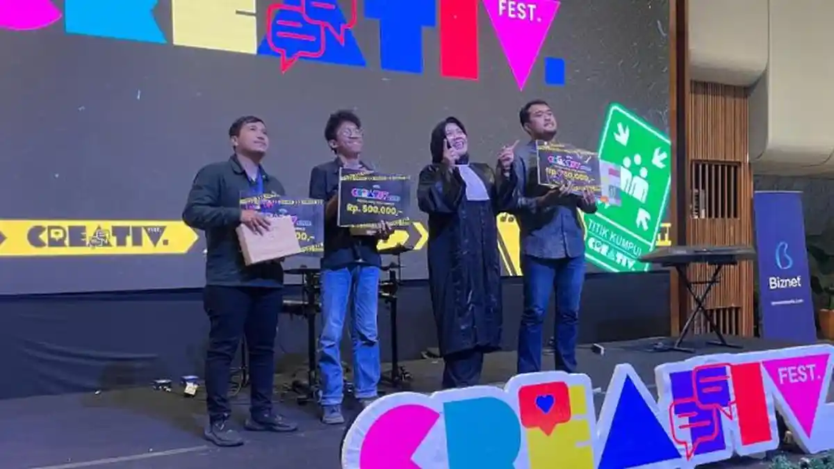 Tribun Bogor Sabet 2 Piala di Ajang Creativ Fest 2025 Kota Bogor