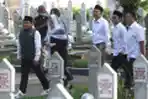 Puan Maharani dan Cak Imin Ziarah ke Makam Taufik Kiemas