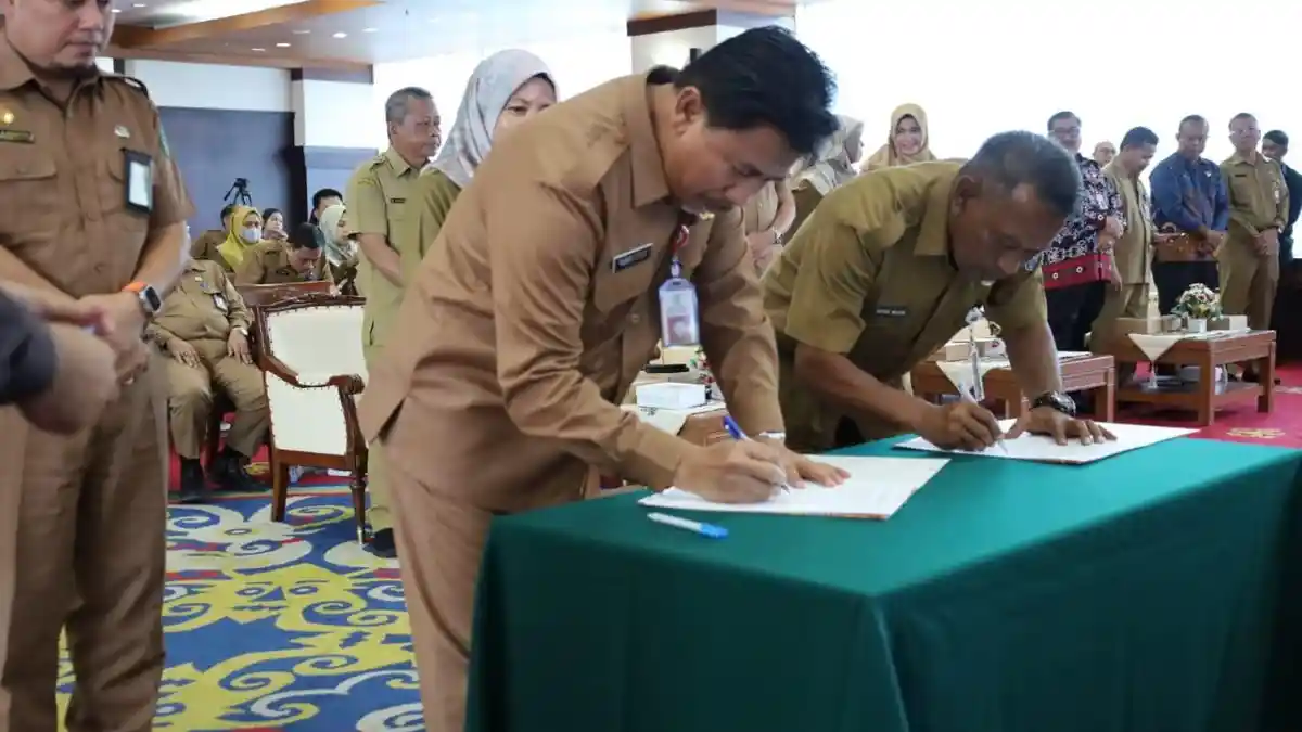 Sekda Kutai Kartanegara Sunggono Optimistis MCP Kota Raja Tahun Ini Lebih Tinggi