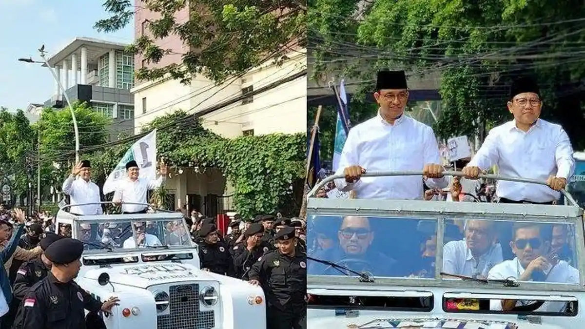 Respon Anies Baswedan dan Cak Imin Soal Gibran yang jadi Cawapres Prabowo, AMIN: Yakin Menang