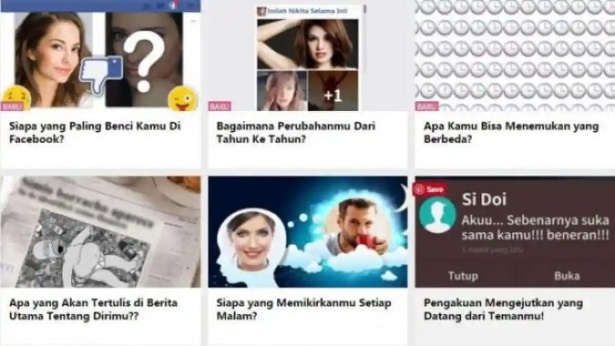 Wajib Tahu! Ini Bahaya Tersembunyi di Balik Kuis Lucu-lucuan di Facebook