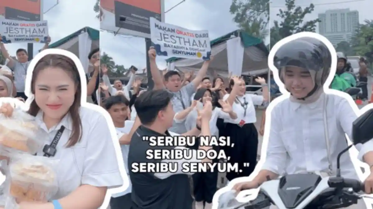 1000 Nasi untuk 1000 Kebahagiaan : Jestham Tebar Kebaikan di Penghujung Tahun 2024