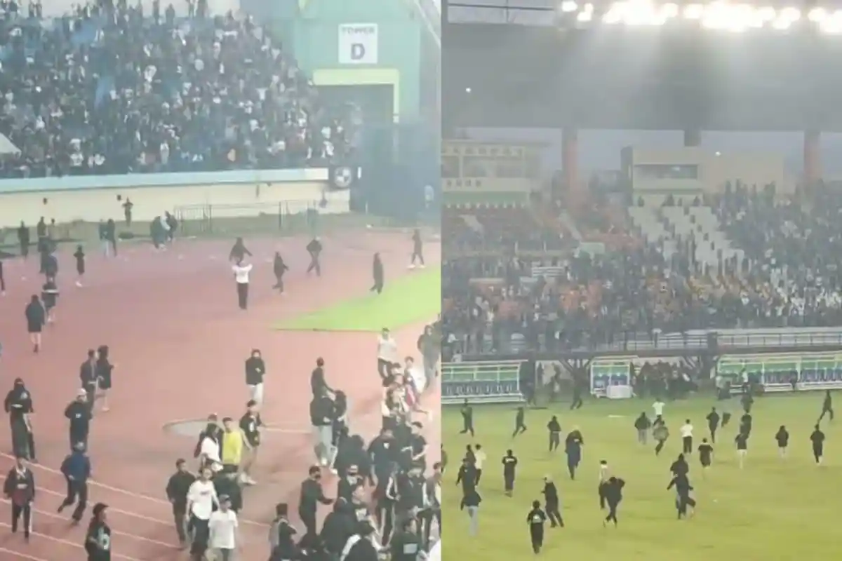 8 Steward Jadi Korban Kekerasan Bobotoh yang Masuk Lapangan, 1 Orang Masih Dirawat, Cedera Kepala