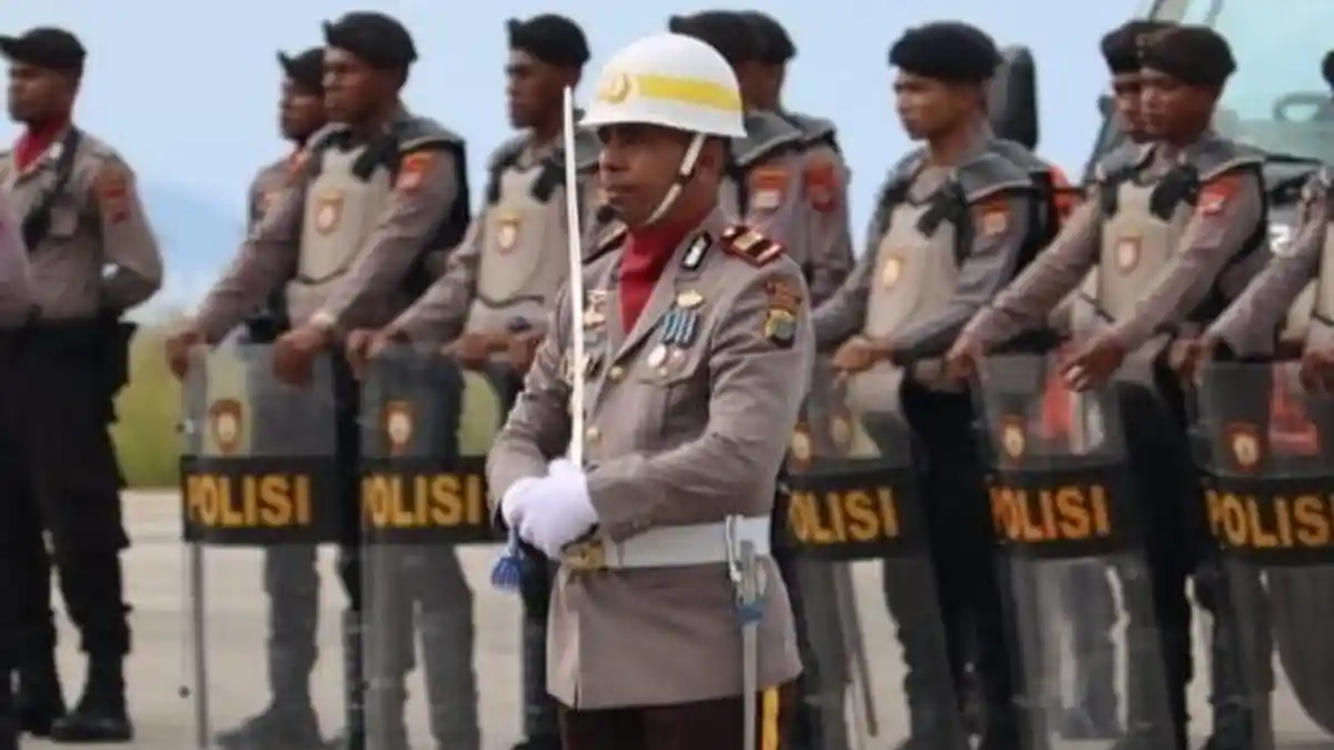 Sosok AKP Arif Usman Rumra, Komandan Upacara HUT Bhayangkara di Fakfak