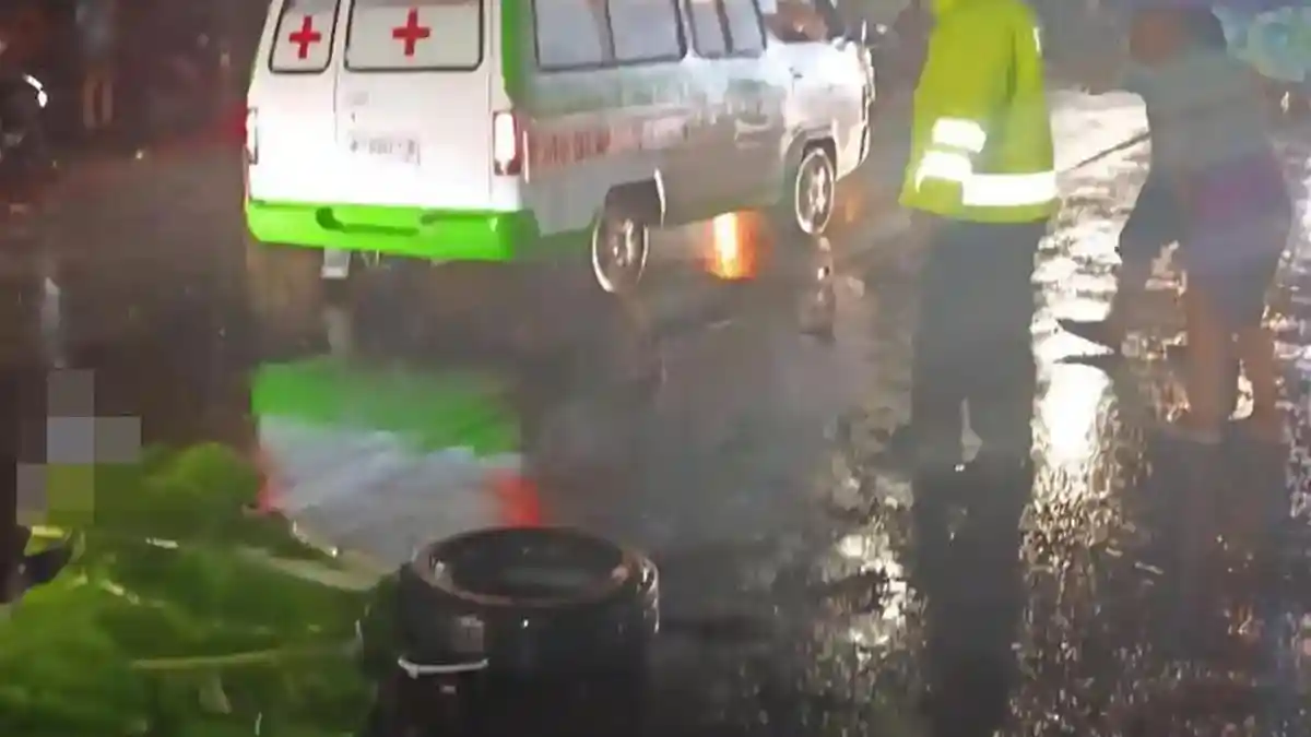 2 Motor dan Truk Terlibat Kecelakaan Maut di Tengah Hujan, 1 Nyawa Tak Terselamatkan