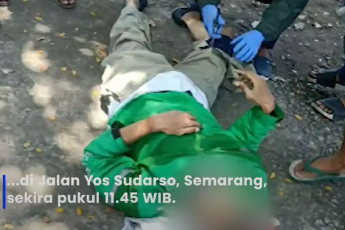 Kecelakaan Terjadi, Korbannya Seorang Ojol, Saksi Ungkap Hal Yang Terjadi Setelahnya