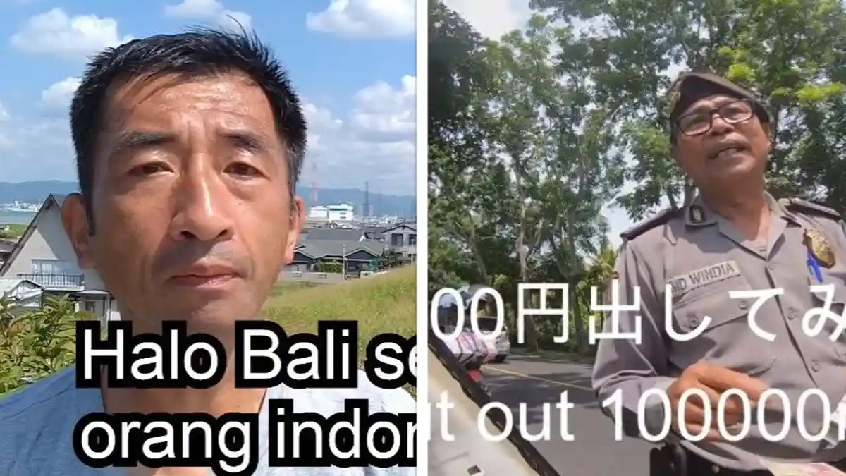 Youtuber Style Kenji Unggah Ucapan I Love Bali Seusai Video Dirinya Ditilang Polisi Viral