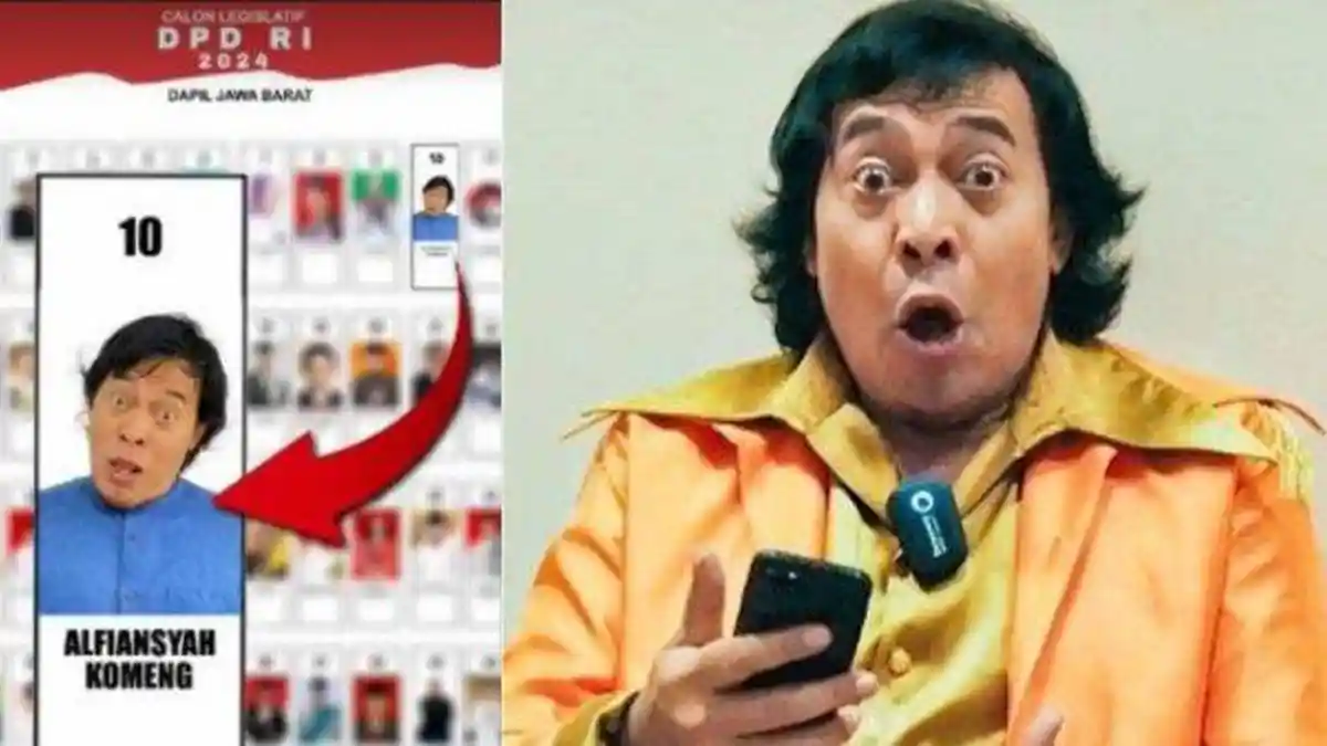 Sosok Komeng, Pelawak Diusulkan Jadi Wakil Ketua MPR Jelang Pelantikan Sebagai Anggota DPD RI