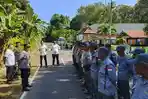 Polsek Selat Nasik Bersama Koramil dan Linmas Amankan Pilkades PAW Petaling