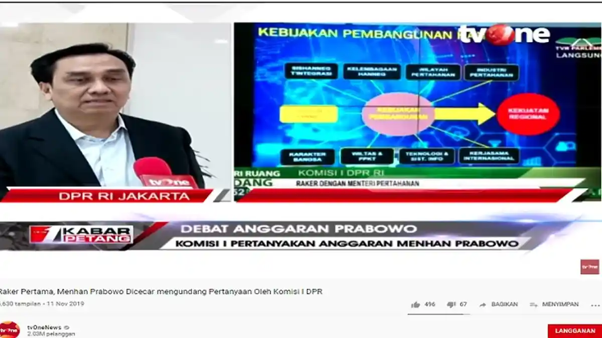 Rapat Tertutup dengan Prabowo, Effendi Simbolon Sebut Menhan Tetap Tak Terlalu Terbuka soal Ancaman
