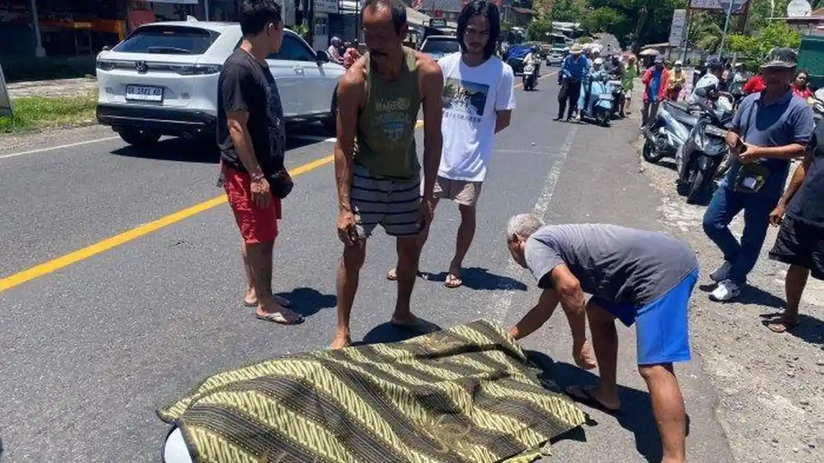 Kronologi Kecelakaan Maut, Niat Hindari Pejalan Kaki, Pemotor Oleng hingga Tabrak Pikap dan Tewas