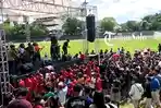 Perayaan Kemenangan Persis Solo Digelar di Stadion Sriwedari, Dihibur Musik: Suporter Bergoyang