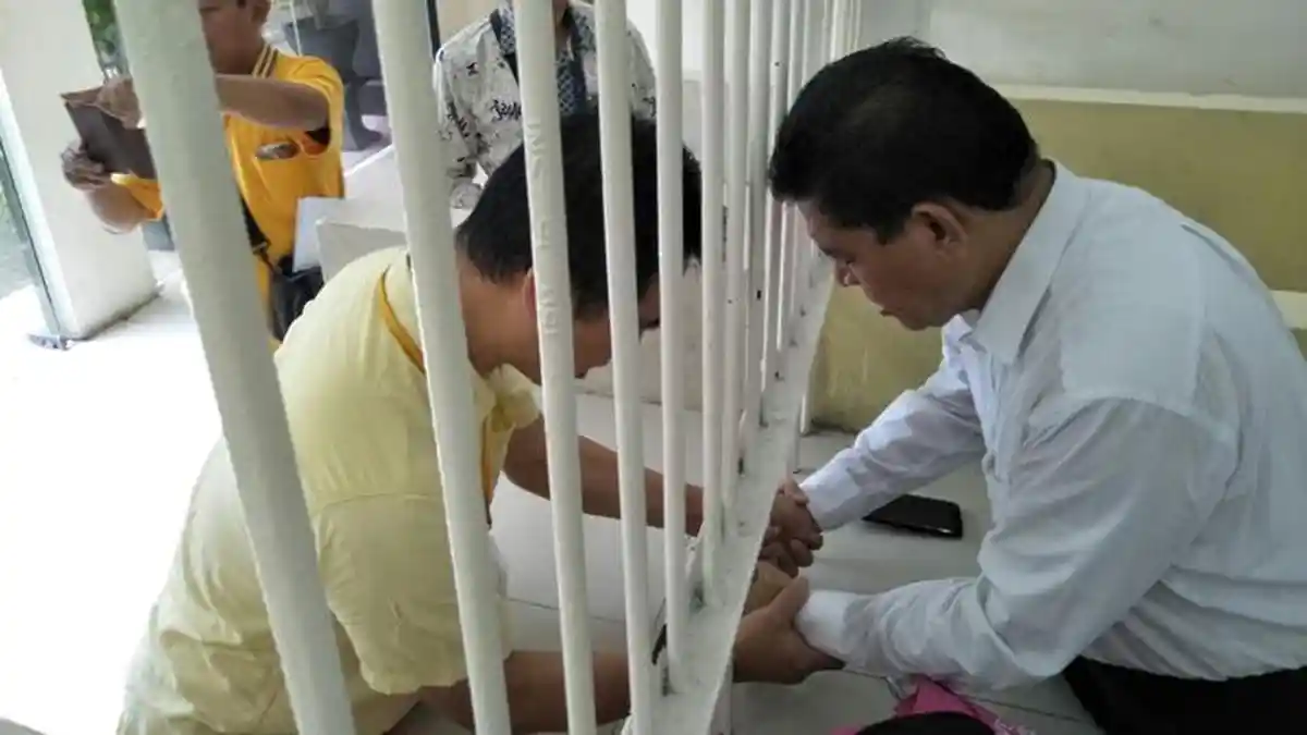 Pesan Pendeta Abraham Moses sebelum Divonis 4 Tahun Penjara, Ini Videonya