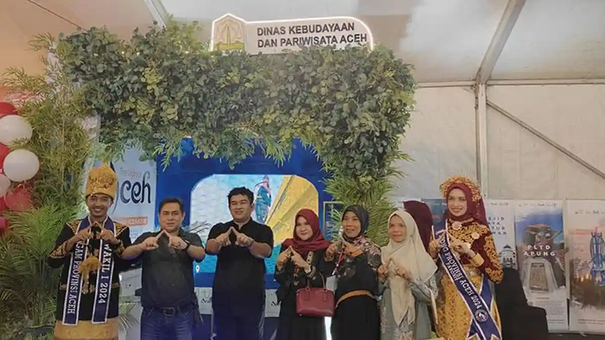 Lomba Mewarnai Hari Damai Dimulai, Stand Disbudpar Meriahkan Expo Hari Damai