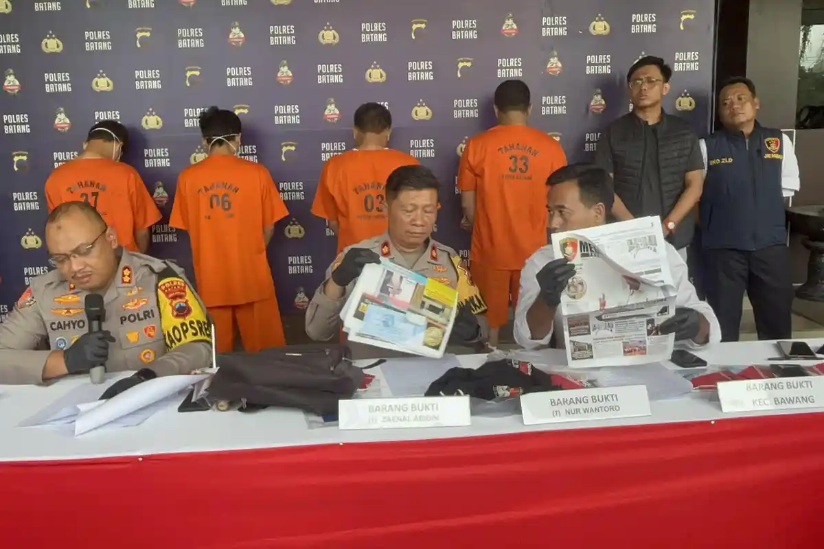 2 Oknum Wartawan Media Tak Terverifikasi Dewan Pers Peras Kades di Batang, Terancam 9 Tahun Penjara