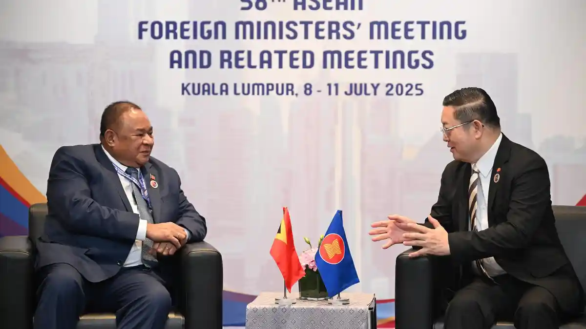 Sekjen ASEAN Bertemu Menteri Luar Negeri Timor Leste di Kuala Lumpur