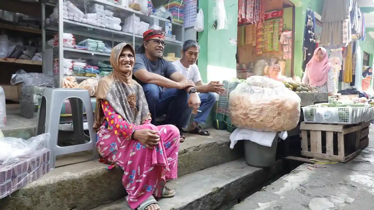 Agus Gondrong Blusukan ke Pasar Tepusen, Dengar Keluhan Pedagang Soal Pasar Sepi