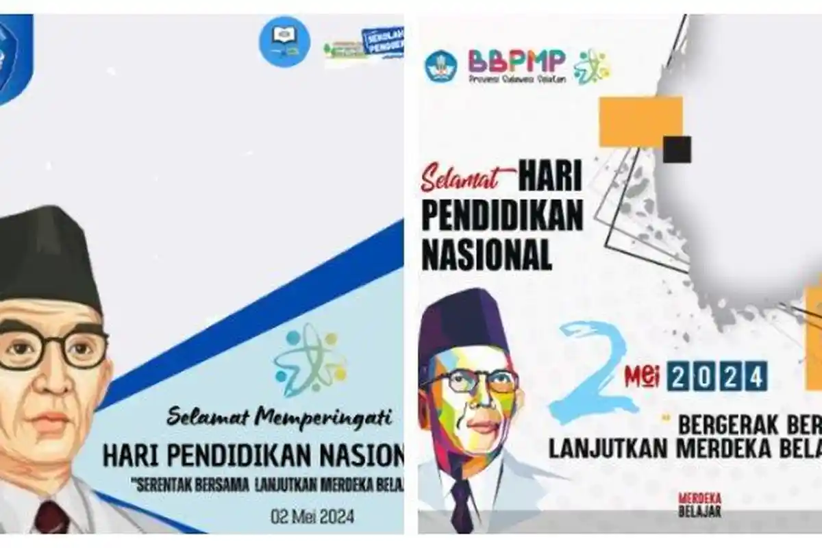 55 Twibbon dan Ucapan Selamat Hari Pendidikan Nasional 2024, Penuh Makna dan Bangkitkan Semangat