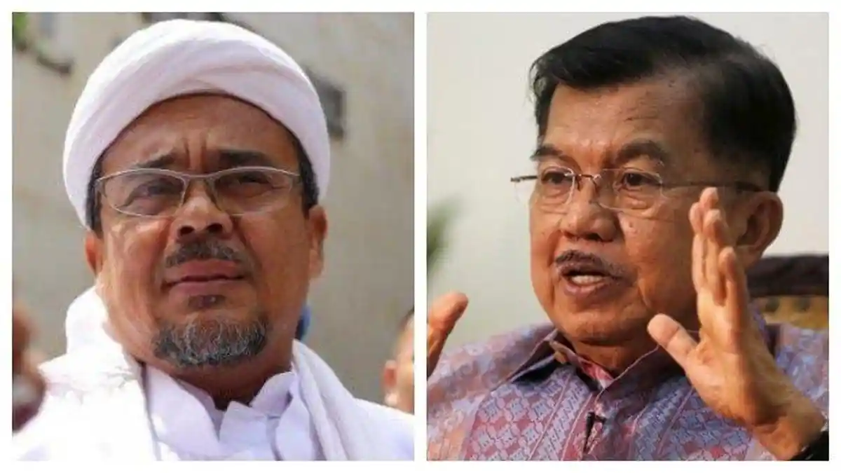 Jusuf Kalla Sebut Habib Rizieq Orang yang Taat Hukum, Asal Kesalahan Terbukti dan Jangan Dibuat-buat