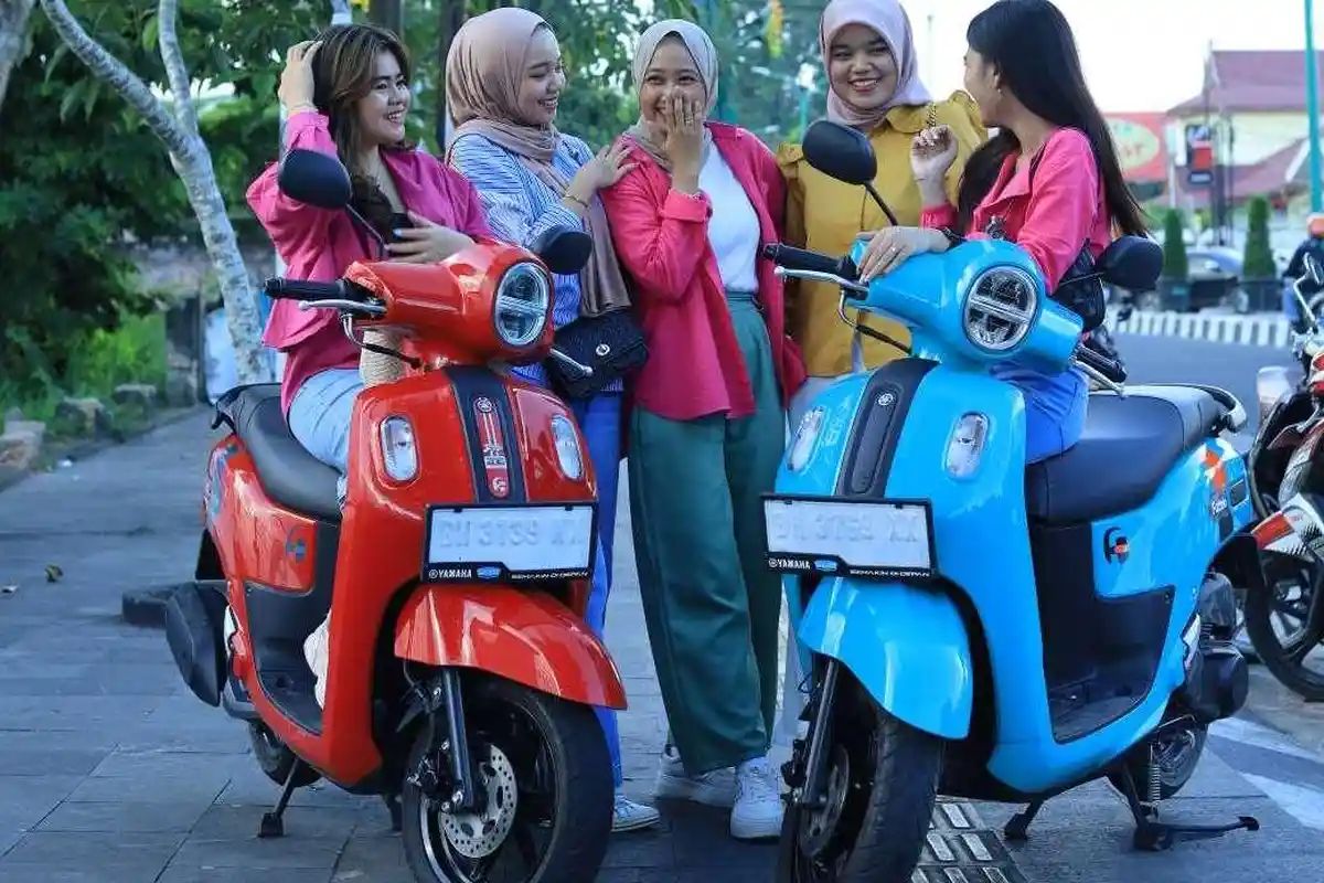 Yamaha 'Nyoride Classy' Bareng Classy Ladys Jambi