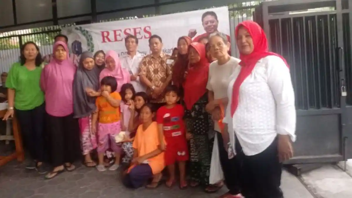Steven Setiabudi Musa Dapat Acungan Jempol Warga Keluarahan Sungai Bambu Tanjung Priok