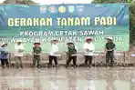 OKU Timur Model Implementasi Kedaulatan Pangan Nasional, Produksi Beras Tembus Peringkat 4 Nasional