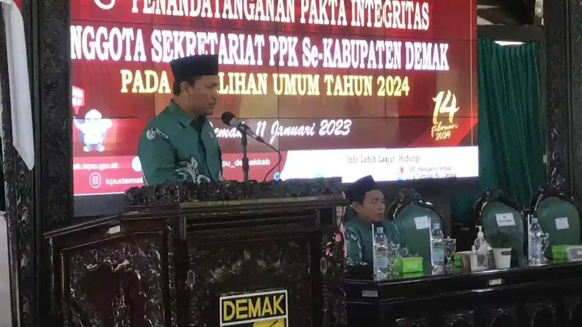 KPU Demak Seleksi dari 1.873 Peserta Siap ikuti Tes CAT PPS TIngkat Desa