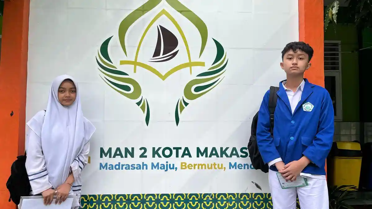 Datang dari Papua dan Bandung, Ini Alasan 2 Calon Siswa Tertarik Masuk MAN 2 Makassar