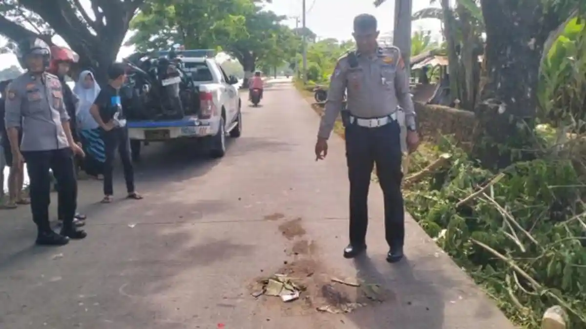 Pelajar SMA Tewas dalam Kecelakaan Maut 2 Motor, 3 Orang Lainnya Luka Serius