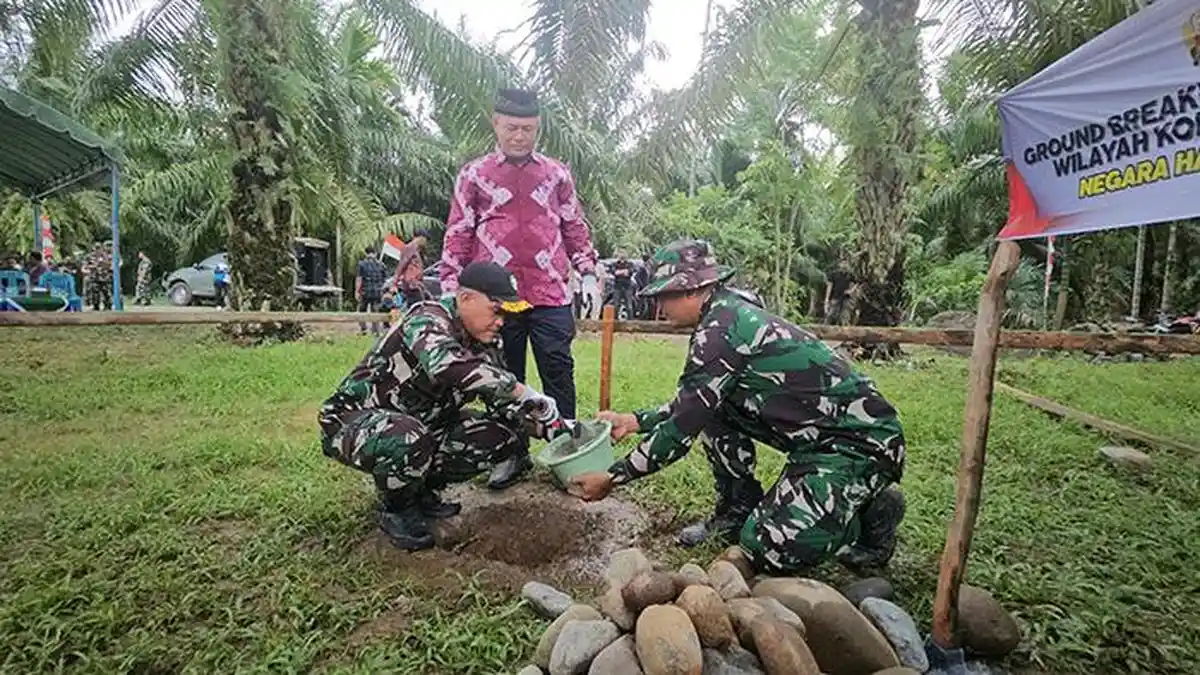 Kodim 0103 Bangun 15 Jembatan di Pedalaman Aceh Utara