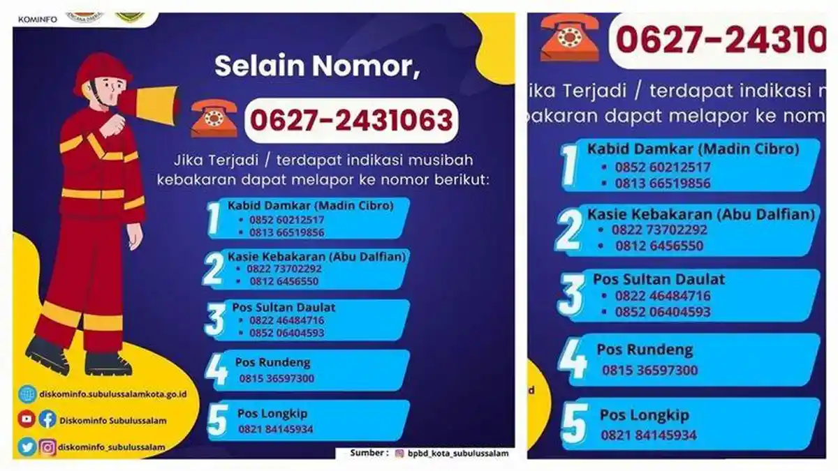 Kebakaran di Kota Subulussalam Tinggi, Sudah 12 Kasus Dalam 5 Bulan, Terbaru Hari Ini di Rundeng