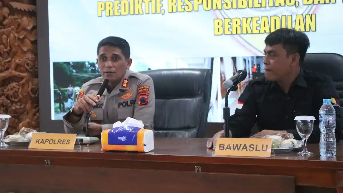 Polres Blora Gelar Pelatihan Penanganan Tindak Pidana Pemilu 2024, Samakan Persepsi Lintas Sektoral