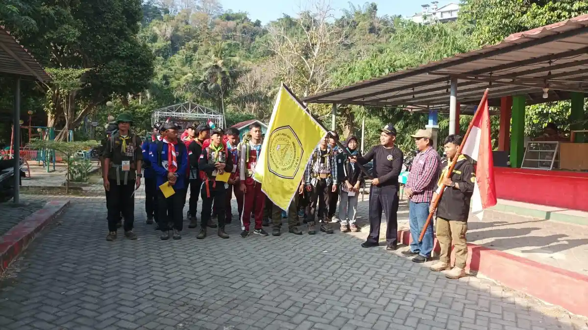 45 Tim Ikuti Lomba Lintas Alam Poltapala se-Sumbagsel 2024