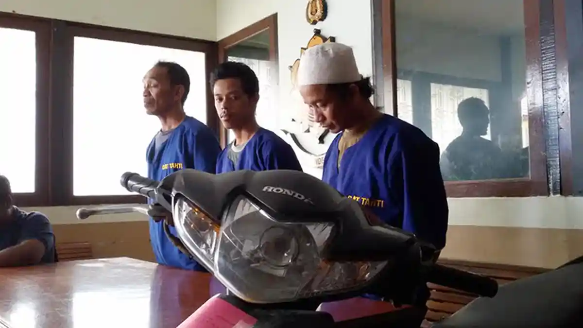 Mencuri di 50 Lokasi, Piteng dan Aziz Jual Motor Hasil Curiannya Seharga Rp 2 Juta