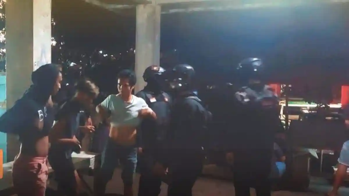 Berantas Premanisme, Polresta Manado Sulawesi Utara Terus Bubarkan Pesta Miras yang Resahkan Warga